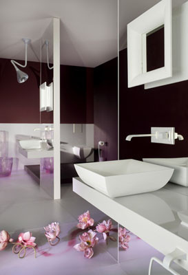 Inspirado en una perla 9 Grifería Mimi Madreperla de Gessi