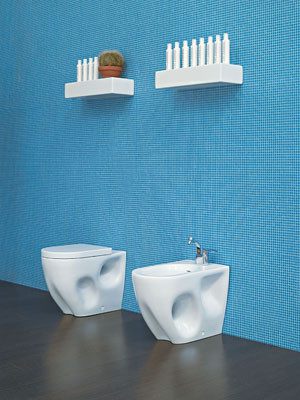 Sanitarios futuristas de Flaminia 8 Colección Void de Flaminia