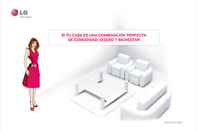 Personal Shopper virtual de LG para elegir el climatizador