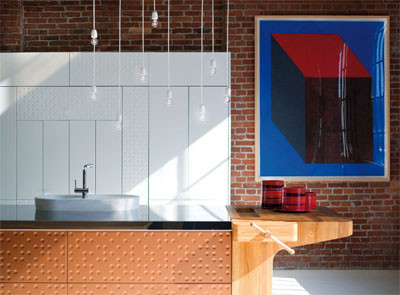 Una cocina de belleza suspendida 6 Cocinas schiffini