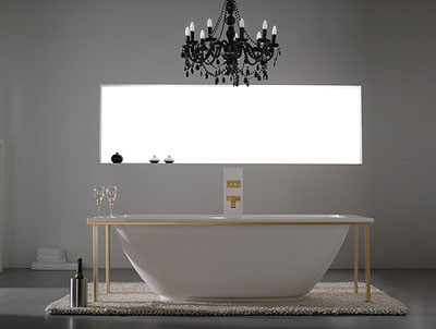 Imagen BaÃ±era Sfera Gold, de Porcela