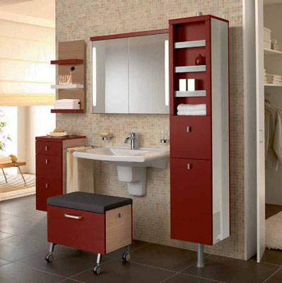 Rojo en el baño 11 Villeroy