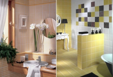 Amarillo en el baño - Soluciones - DecoEstilo.com