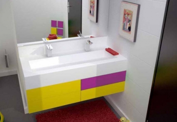 Amarillo en el baño - Soluciones - DecoEstilo.com