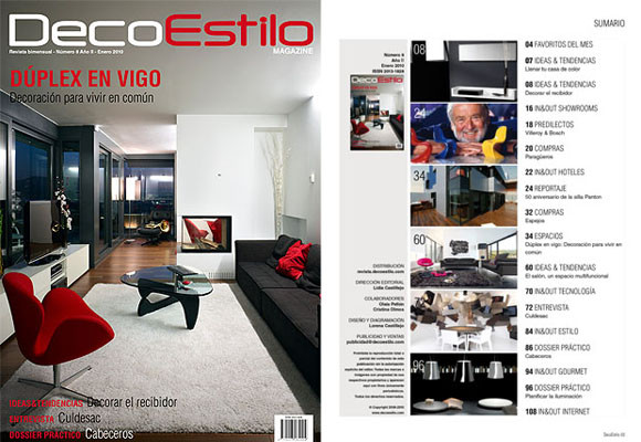 DecoEstilo magazine - Enero 2010