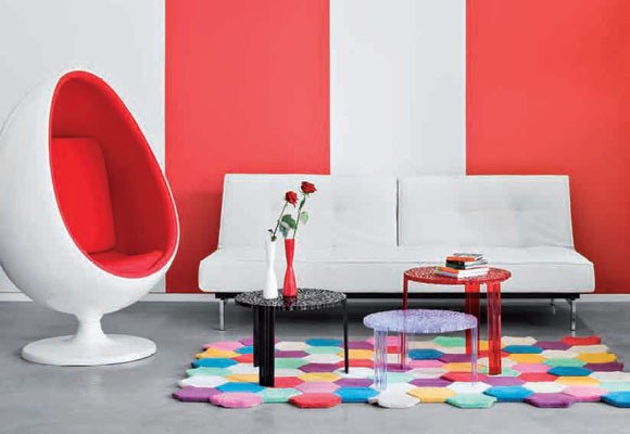 Alfombras con fuerza para el salón