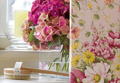 Flores en el baño - Soluciones - DecoEstilo.com