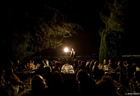 Cena con estrellas en el observatorio de Fabra