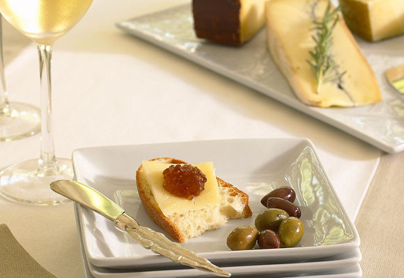 Fiesta de queso y vino