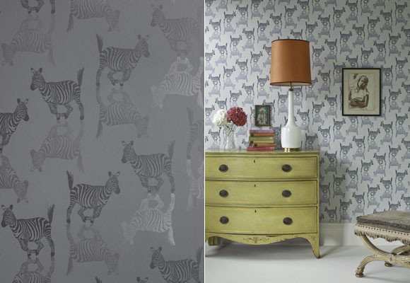 Papel pintado de Garrendenny Lane Interiors