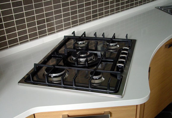 Diagonales y colores 8 Juego de líneas en la encimera