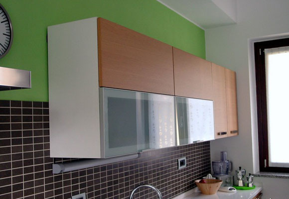 Diagonales y colores 10 Paredes verdes