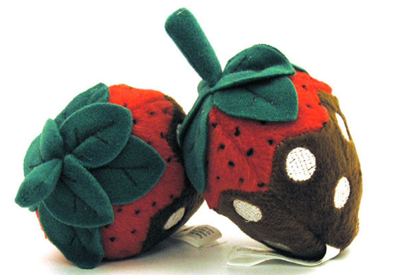 Presas con chocolate, de peluche