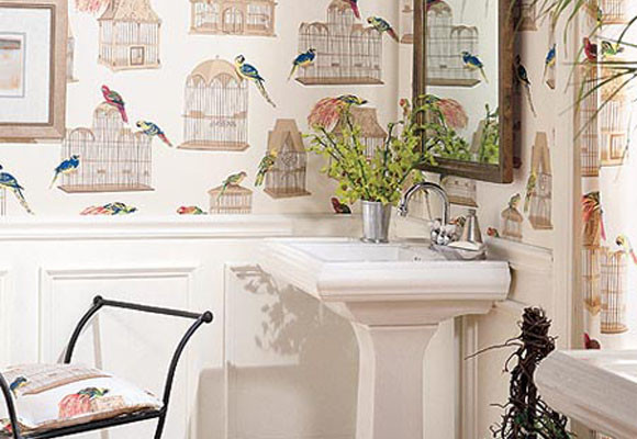 Jaulas para decorar 14 Papel pintado