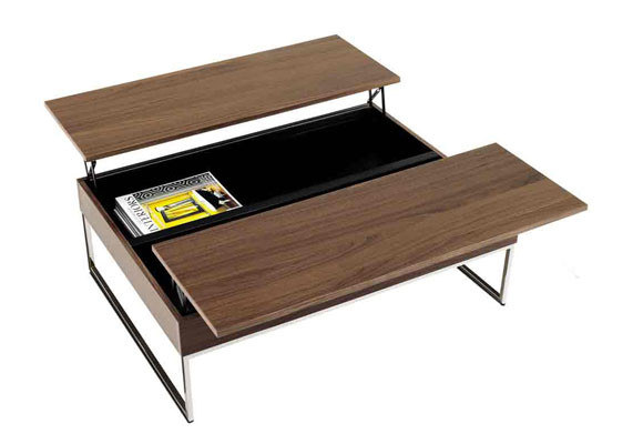 Consejos para decorar el salón 9 Mesa de centro elevable