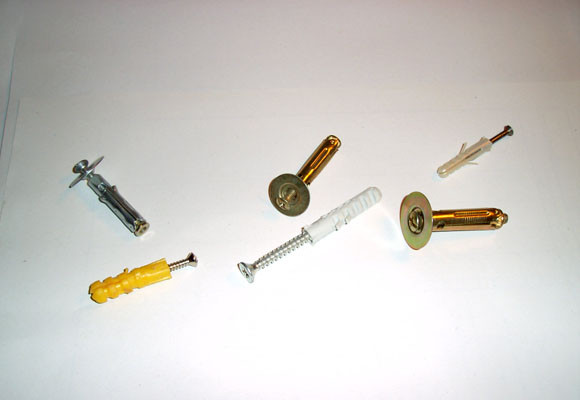 Tacos de expansión: escogerlos y colocarlos 7 Arreglos en el hogar