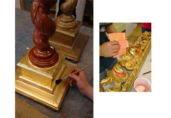 Restaurar objetos dorados - Bricolaje 