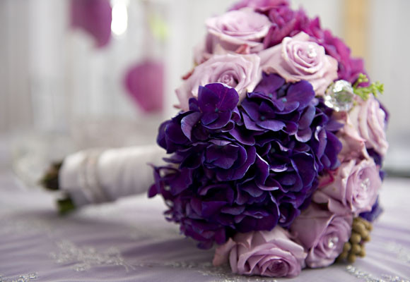 De boda 12 Ramo de flores