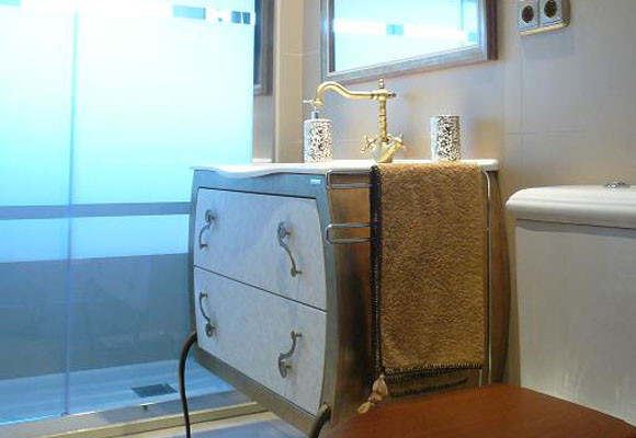 Vivienda en Jaca. Antes y después 14 Baño. Estado reforma