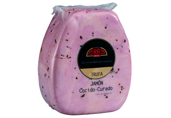 Caprichos de primavera 10 Jamón cocido-curado con trufas Erre de Vic