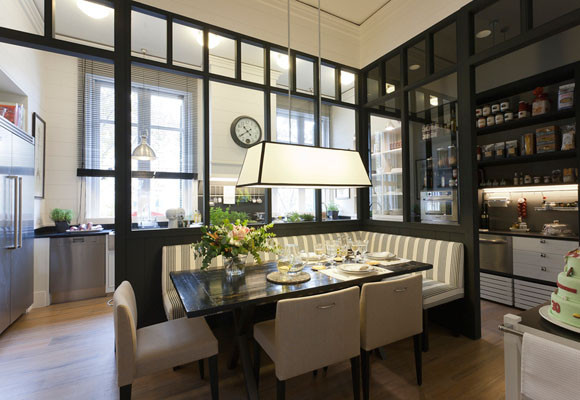 Cocina, comedor, despensa y planchador 