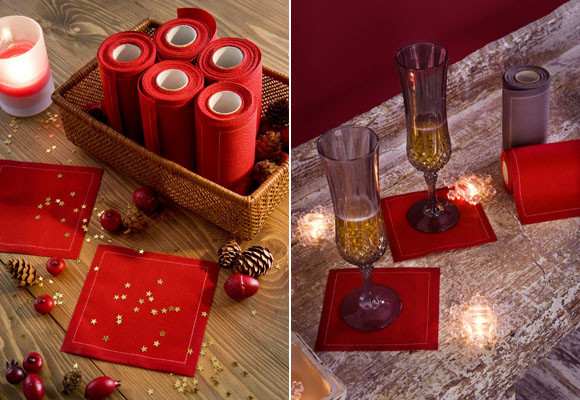 Compras para decorar tu Navidad 9 Individuales y servilletas de MYdrap