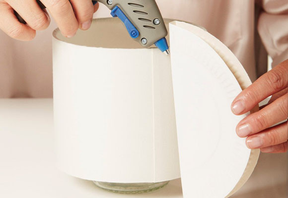 Lámpara de platos de papel 8 Lámpara de platos de papel