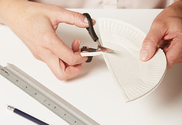 Lámpara de platos de papel 6 Lámpara de platos de papel