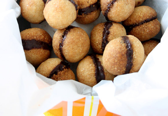 Receta besos de dama