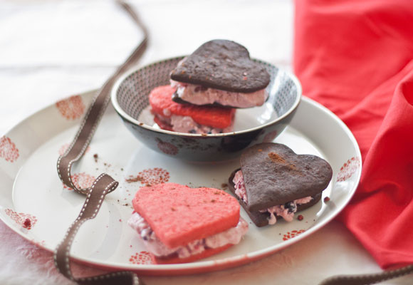 Imagen Corazones de helado para San Valent