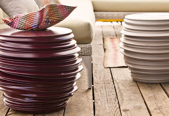 Mobiliario de exterior Dedon para 2012 6 Colección Babylon