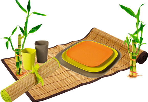 Accesorios de bambú