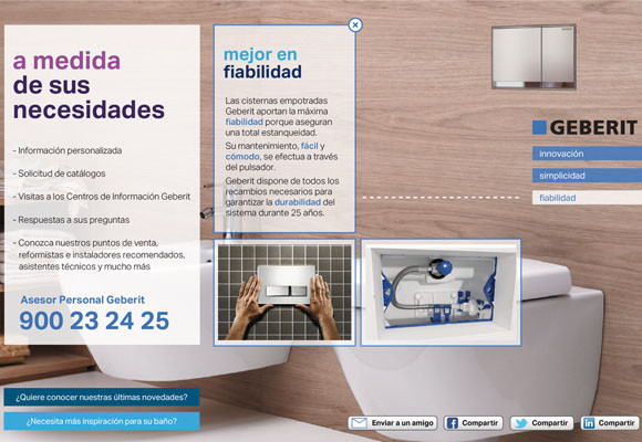 Geberit: Atención al cliente 