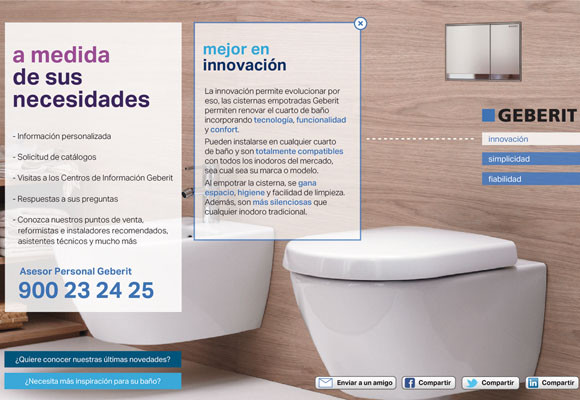 Geberit: Atención al cliente 