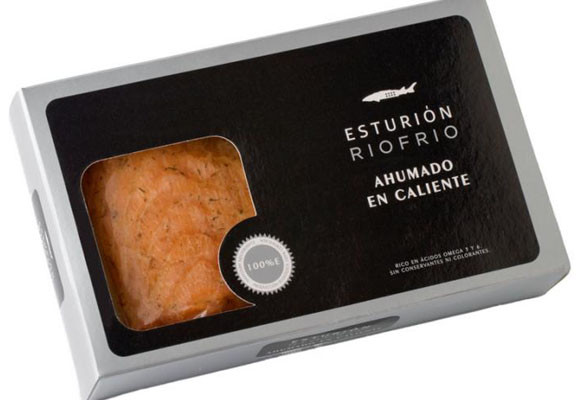 Gourmet marinero 9 Solomillo de esturión ahumado