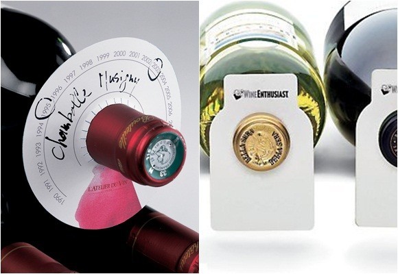 Grabar y etiquetar botellas de vino