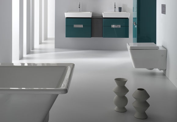 Un baño verde y gris - Soluciones - DecoEstilo.com