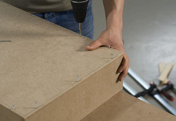 Mueble clásico para el lavabo