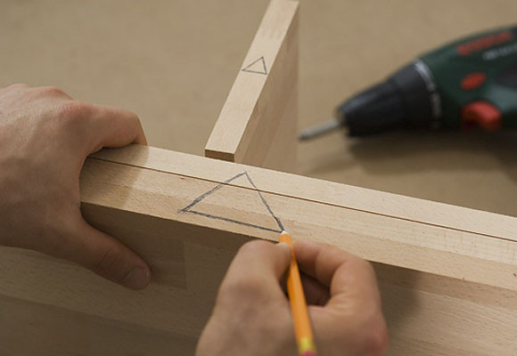 Mueble clásico para el lavabo