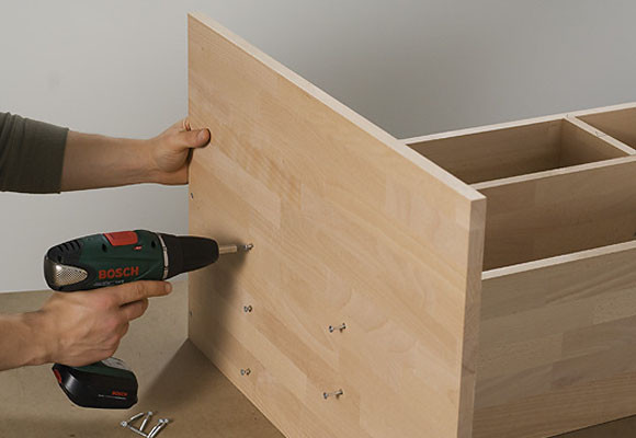 Mueble clásico para el lavabo