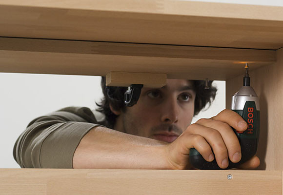 Mueble clásico para el lavabo