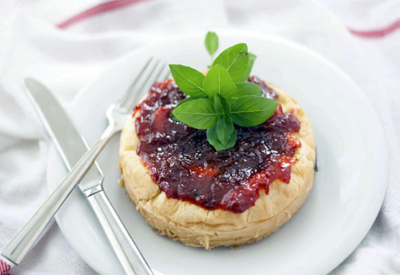 Tarta de queso salada