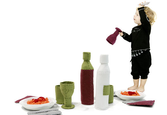 Cubiertos de trapo para aprender protocolo 8 Cubiertos de trapo para aprender protocolo