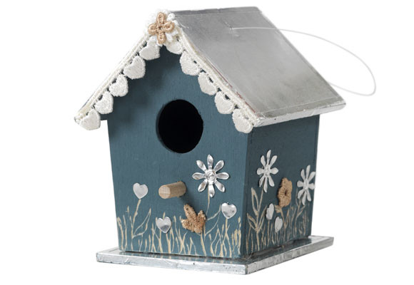 Casitas de madera para colgar en el árbol