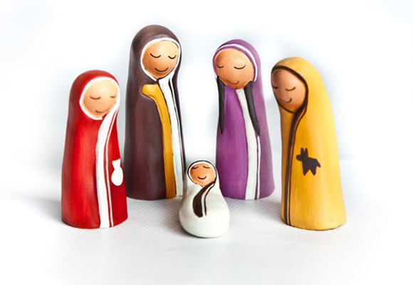 Renueva la decoración navideña! 19 Belén solidario