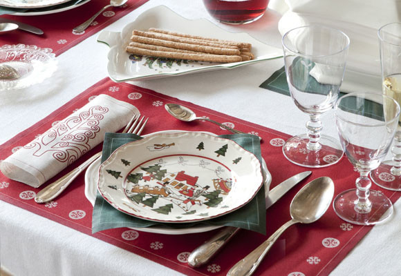 Renueva la decoración navideña! 8 Individuales y servilletas MyDrap