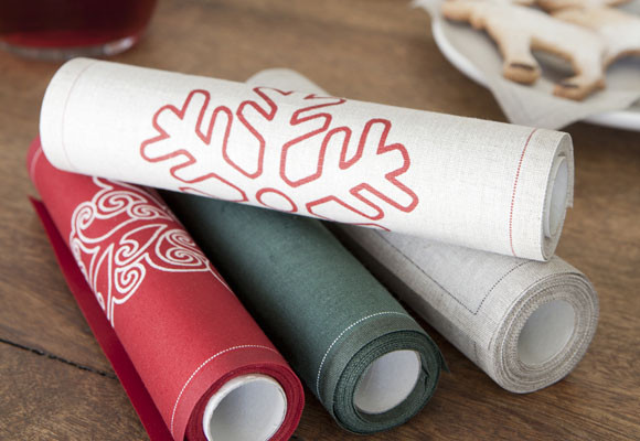 Renueva la decoración navideña! 9 Individuales y servilletas MyDrap