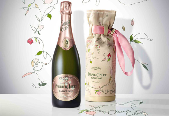 Perrier-Jouët se viste de alta costura con Claire Coles 
