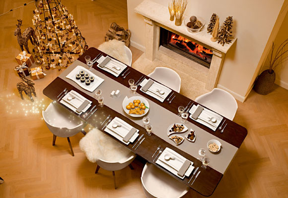 Coordina el árbol de Navidad y la mesa 8 Coordina el árbol de Navidad y la mesa