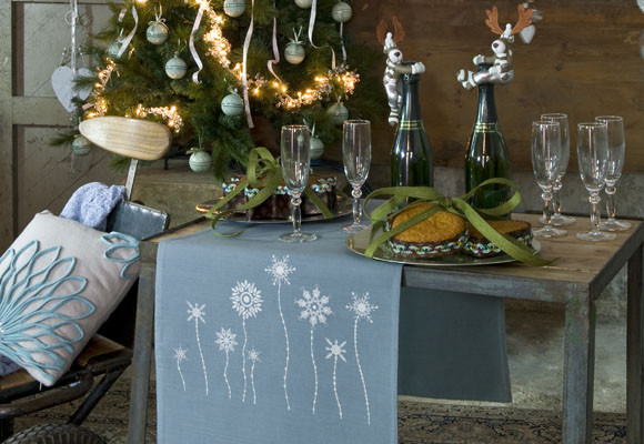 Navidad en un entorno rural 